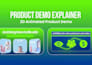 create product demo and explainer videos for saas app and e commerce pro